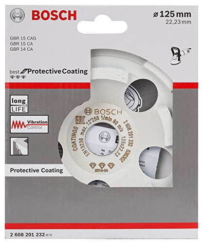 Bosch 2608201232 Schleifstein Teller diamantiert Best for Protective Wegbegleiter 125 x 22,23 x 4,5 mm - 2