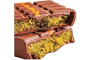 ‎SAYY Dubai Breath Schokolade – Knuspriger Kadayıf mit Pistazien, Premium-Qualität, Handgemachte Dessert-Tafel,Halva, Süßigkeit 100g (1stück/100gr)