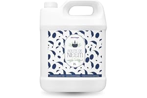 PLANTAWA Huile de Neem 2L | Ingrédient Végétal Polyvalent | Pressée à Froid | Sans Parfum ni Additifs | À Diluer pour Formulations Naturelles et Autonomes
