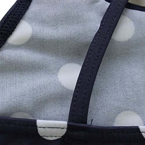 iEFiEL Mädchen Kinder Badeanzug Bademode Bikini Polka Dots 92 98 104 110 116 122 - 5