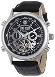 Constantin Durmont Herren-Armbanduhr Lafitte Analog Automatik CD-LAFI-AT-LT-STST-BK