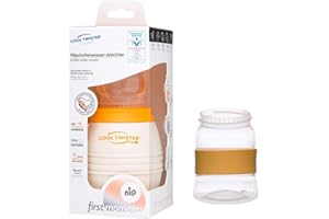 NIP Flaschenkühler Cool Twister NEU inkl. 2 NIP Meßbecher mit wärmeisolierendem Silikonring