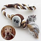 Mascota Perro Cachorro manta bola juguetes tenis pelota para ejercicios de con gran juego cuerda Tug Fetch chicles Bite