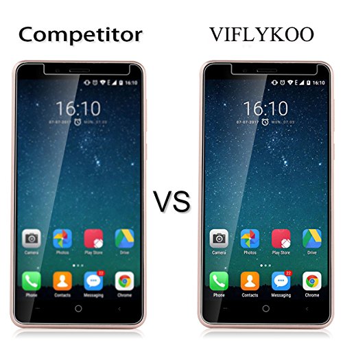 VIFLYKOO Pellicola Protettiva per Leagoo KIICAA Power Vetro Temperat Ultra Resistente 9H Flim Protection per Leagoo KIICAA Power Smartphone