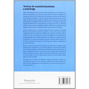 Técnicas de reacondicionamiento y preentrega