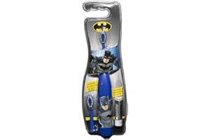 Batman Cepillo De Dientes Eléctrico Con Dos Cabezales Y Pila, Azul, One size, Vanilla