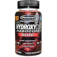 Muscletech Performance Series Hydroxycut Hardcore Elite (250mg Caffeine Anhydrous, 200mg Green Coffee, 100mg L-Theanine…