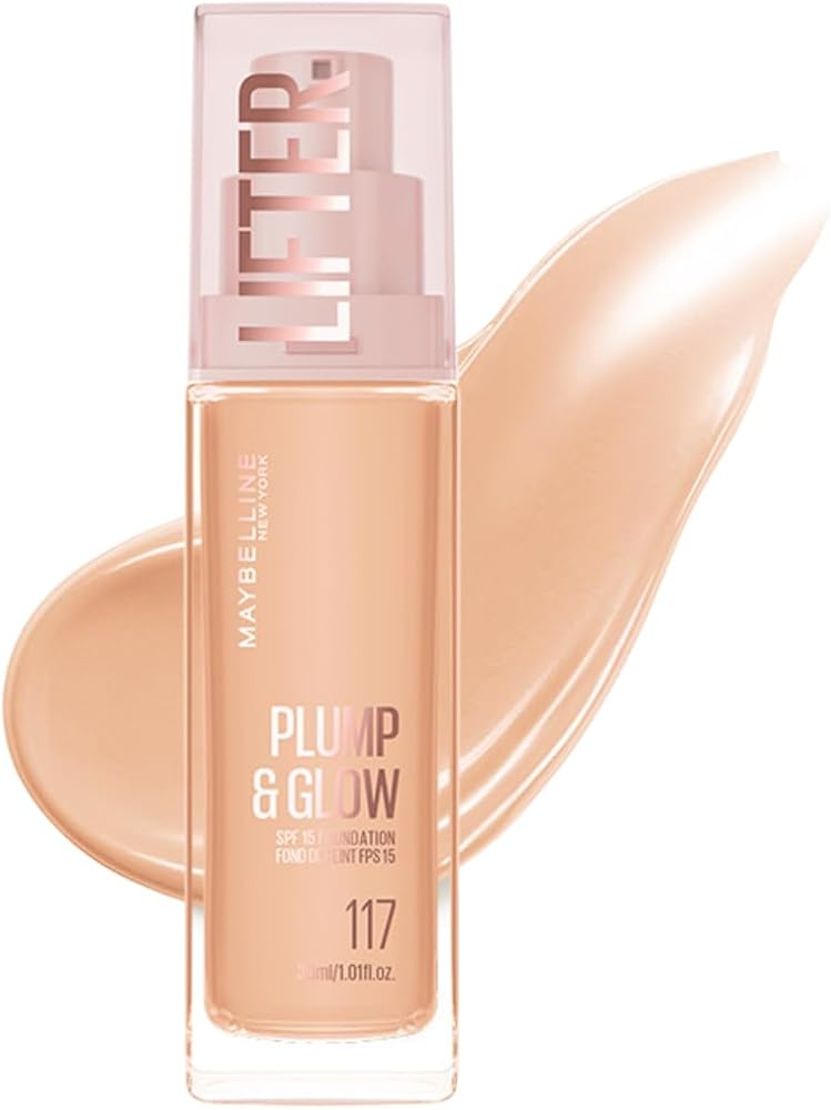 Maybelline New York Lifter Niasinamid ve Hyalüronik Asit İçeren Aydınlatan Fondöten - 117