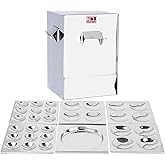 KCL Stainless Steel - Trivia Idli Maker | Include 3 Regular, 2 Mini & 1 Tatte Idli Plate | Hotel Type Rectangular Shape Idli 