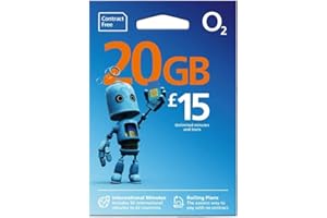 O2 Pay As You Go Sim Card Big Bundle £15 pack by O2