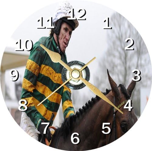 AP Mccoy Horse Racing Novelty Cd Clock + Free Desktop Stand