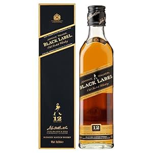 Johnnie Walker Black Label Blended Scotch Whisky, 35cl