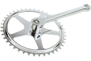 Ciclosport Guarnitura Sport a chiavella - Lunghezza pedivella 170mm / 42 Denti per Bicicletta