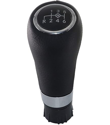 Pommeau De Levier De Vitesse VW Passat B5 4Motion - Bois Et Cuir Noir - Réf OEM 3B0711113AQLGC - Neuf