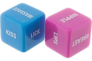 ToyJoy Lovers Dice Rosa Vibrador Azul - 50 gr