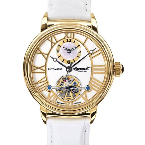 Ingersoll Damen-Armbanduhr Analog Automatik IN5004GWH – Bild 3
