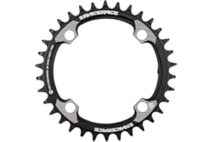 RACEFACE Race Face, Plateau Shimano 12v-104 x 34-noir Unisex adulto, Nero, 104X34