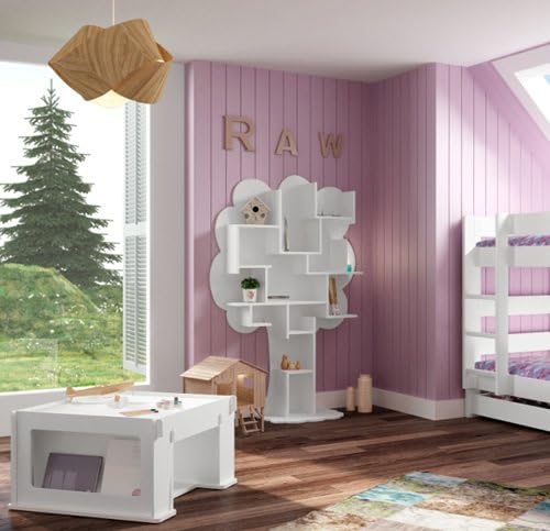 Tree Bookshelf - Louane (Moss Grey)