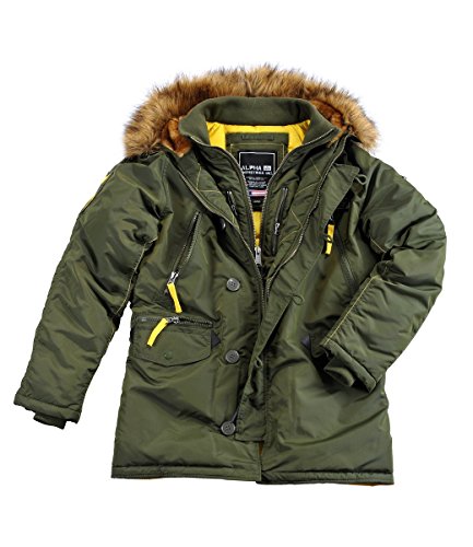 Alpha Industries PPS N3B bergangsjacke Dark Green