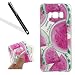 Produktbild Galaxy S8 Plus Hülle,HandyHülle für Samsung Galaxy S8 Plus,Leeook Kratzfeste Scratch-Resistant Hülle TPU Case Schutzhülle Silikon Crystal Kirstall Clear Case Durchsichtig Kreative Wassermelone Malerei Muster Transparent Weichem Silikon Schutzhülle Handy Gürtel Tasche Schutzhülle Hülle Case Cover Abdeckung Etui TPU Bumper Schale für Samsung Galaxy S8 Plus + 1 x Schwarz Eingabestift-Wassermelone