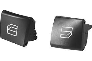 LEDFEWAG 2x Interrupteur Commande lève vitre Bouton maître Console pour Auto A1698206410 A2518300390 A2518300590 2518300090 Pour Classe A B ML GL R W169 W245 W164 X164 W251
