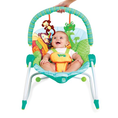 Bright Starts 60127 Pee-a-Zoo 3-in-1 Baby to Big Kid Rocker - 5