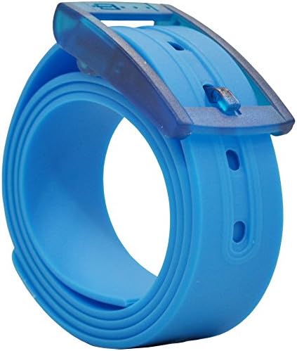 PlugBelt Light Blue Golf Belt - For Men, Silicone, One Size Fits All, Biodegradable, Durable And Metals Free.