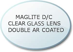 Maglite D oder C Taschenlampe Anti-reflective (AR) Coated Ultra Clear Mineral Glas Linse, UpLED