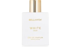 BELLA VITA LUXURY BellaVita Luxury White OUD Unisex Parfüm 100ml | Arabisches Eau de Parfum für Damen & Herren | Exquisite Oud, Vanille, Moschus & Vetiver Düfte | Langanhaltend, Vegan & Tierversuchsfrei