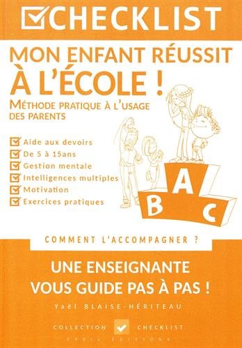 Download Checklist Mon Enfant Réussit à l'Ecole Download Checklist Mon Enfant Réussit à l'Ecole