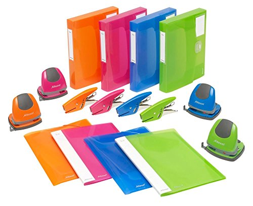 Rexel Ice Eckspanner (DIN A4, 4 Stück) farbig sortiert - 3
