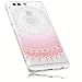 Produktbild mumbi Schutzhülle Huawei P9 Hülle im Mandala Design in transparent rosa