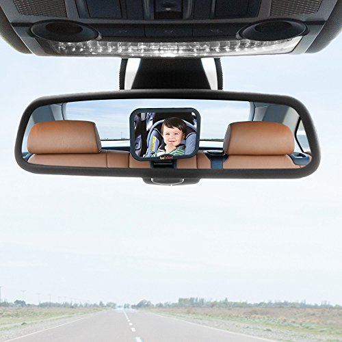 Autospiegel Baby, Baby Autospiegel für Rücksitze, absolute Sicherheit & perfekter Komfort, Baby Rückspiegel, Babyspiegel Auto, Be Infant - 3