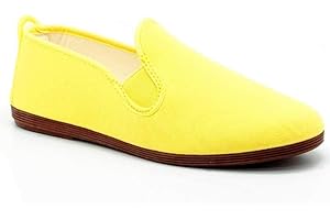 javer - Zapatilla Kung-FU Lona Mujer