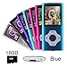 Produktbild Ueleknight MP3/MP4-Player mit einer 16G Micro SD-Karte, Portable Digital Music Player auch als Sprachaufzeichnung/FM-Radio/Video/E-Book-Reader, 1,8 Zoll LCD-Bildschirm Economic MP3 Player-Blau