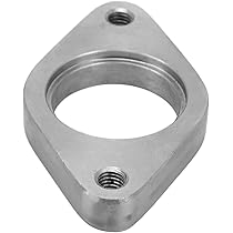 Kit Flangia Scarico 2 Pollici - Acciaio Inox, 2 Bulloni, Per Tubi E Silenziatori - Foto 4