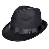 Vbiger Damen Fedora Schön Trilby Damen Hut Ideal als...
