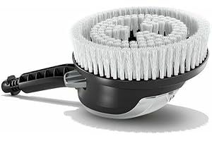 Kärcher Brosse De Lavage Rotative WB 130, avec Embout Universel, Interchangeable, Accessoires pour Nettoyeurs Haute Pression K2-K7 Kärcher, Application : Fenêtres, Meubles De Jardin, Véhicules