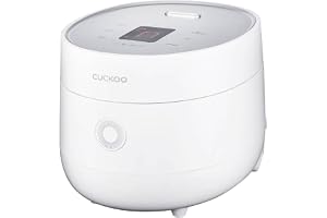 CUCKOO CR-0675F | 6 koppar (inte kokta) riskokare | 13 menyalternativ: quinoa, havregryn, brunt ris med mera, pekskärm, non-stick innerkruka