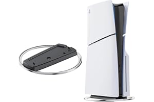 Chanurae Pionowa podstawa do PS5 Slim i Playstation 5 Pro - antypoślizgowa podstawa ABS - stojak akcesoria do konsoli PS5