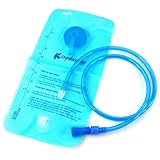 chinkyboo Hydration Bladder Bag Backpack Hiking Camping Water 2l Reservoir Fits Camelbak : 38cm x 17cm & Tube Length (approx.) : 1M