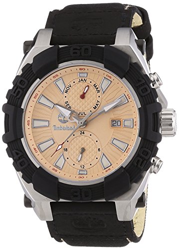 Timberland Reloj Analogico para Hombre de Cuarzo con Correa en Cuero TBL.13331JSTB.07