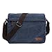 Produktbild Umhängetasche Leinwand Messenger Bag Laptop Tasche Computer Tasche 14 Zoll Umhängetasche aus Segeltuch Tasche Arbeiten Tasche Umhängetasche für Männer und Frauen by SUPA MODERN®