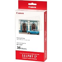 Canon KP-108in 4 X 6 Ink and Paper Set for The CP Series 108 Sheets