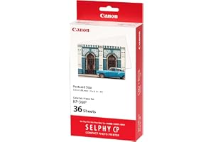 Canon KP-36IP Bläck/Papper kit - Vykortstorlek - 36 utskrifter