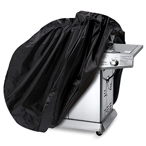 Homdox Grillabdeckung BBQ Grill Gasgrill Schutzhülle Abdeckplane Abdeckhaube Haube 6 Maße Schwarz