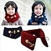 E Support™ Fashion Boys Girls Knitted Scarf Baby Scarves Children Warm Neck Warmer Winter Thick Shawl Baby Wrap