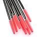 Approx. 50Pcs Disposable Eyelash Brush Mascara Wands Applicator Black and Red