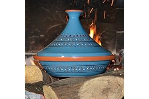YODECO Tajine Marrakesch Blau – D 31 cm Traditionelles