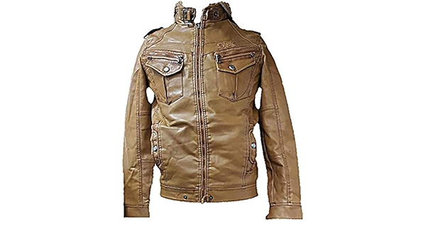 d&g leather jacket amazon